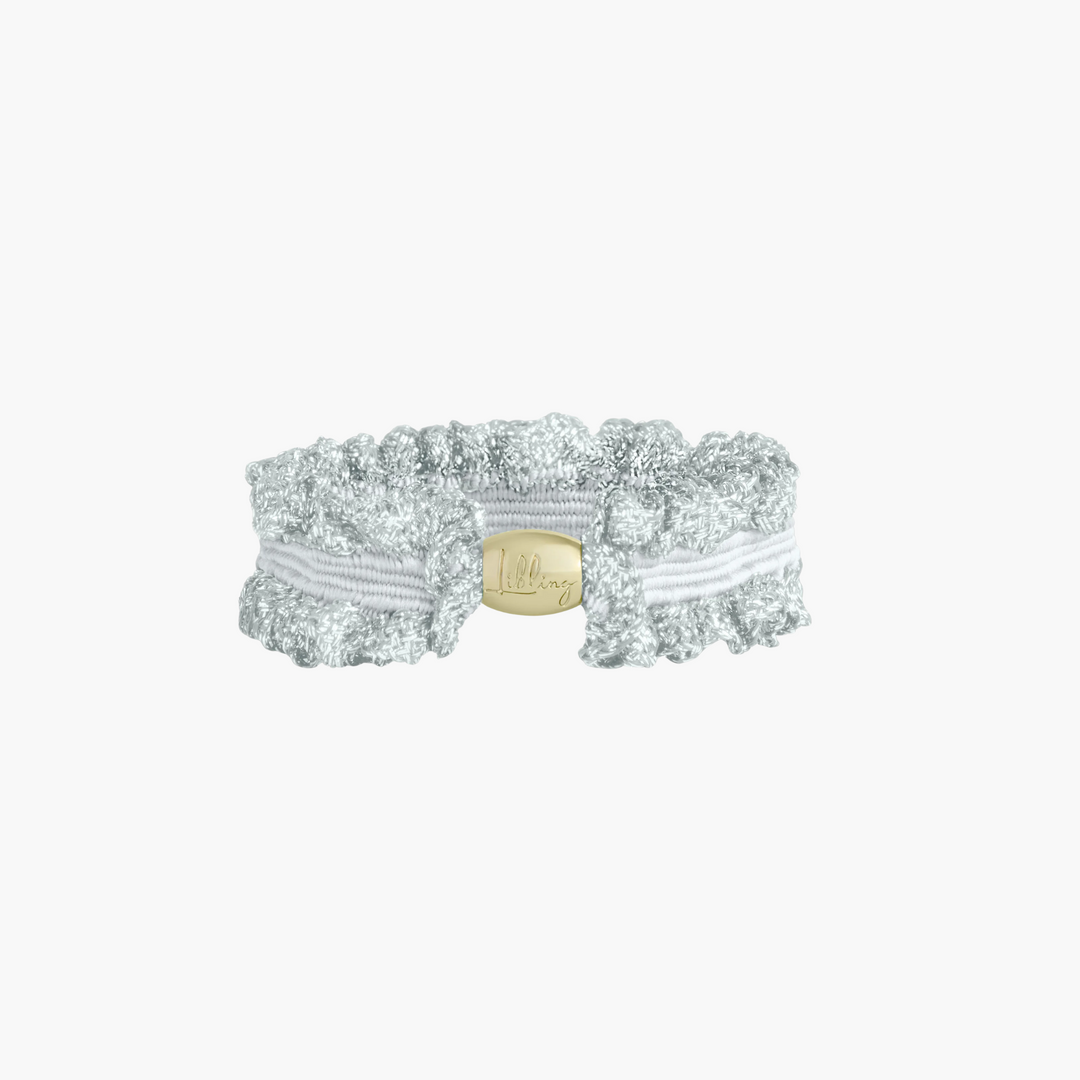 Libling Original Shimmer Hårelastik Snow - GULD