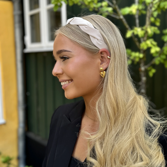 Hårbøjle – Twisted Icecream, set tæt på
