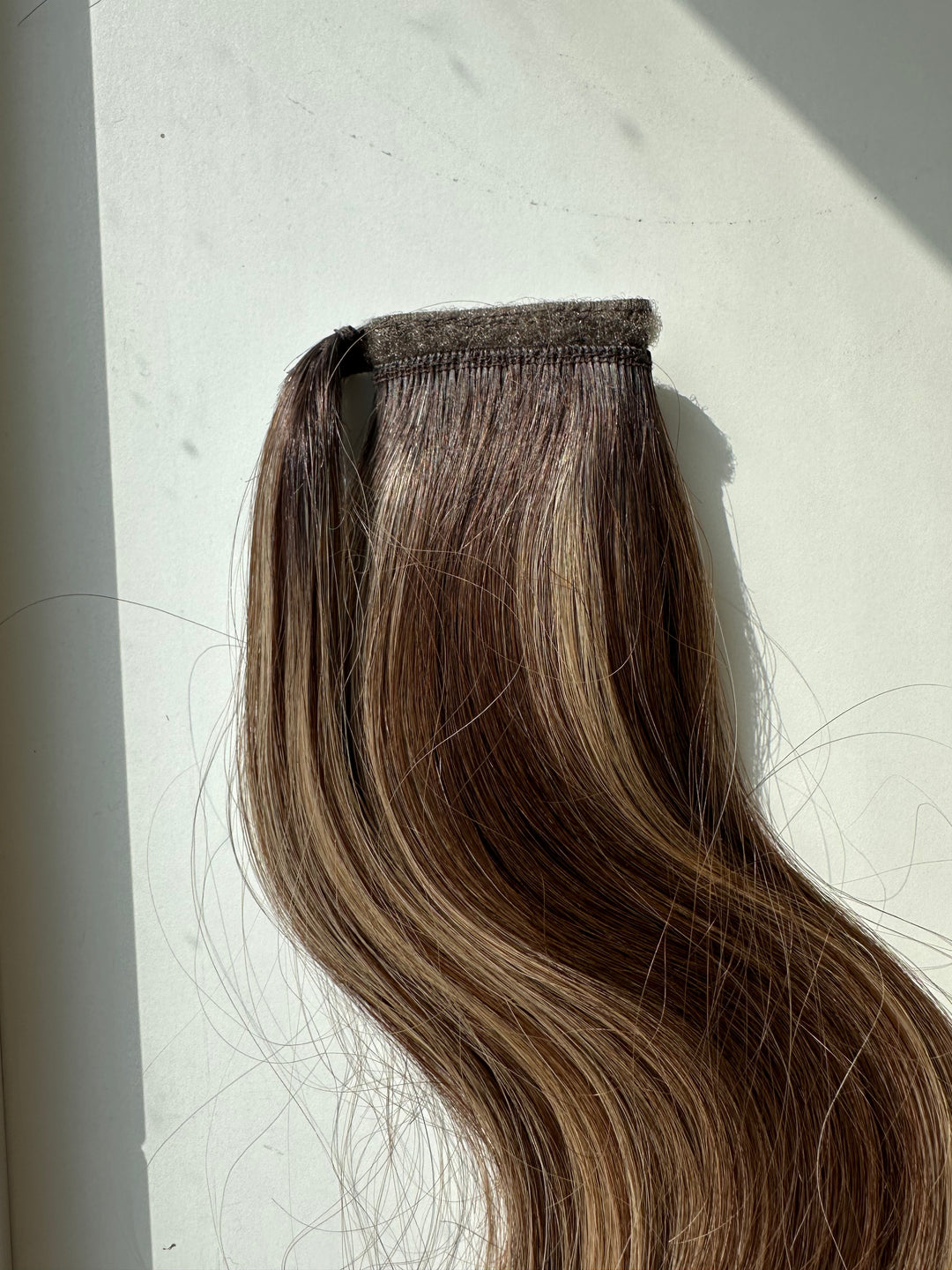 Ponytail extension 50 cm brondi #4 Brondi 100 gram ægte hår