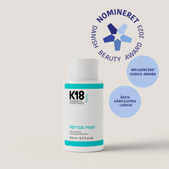 K18 – Detox Shampoo, dybderensende shampoo, tekstur og konsistens