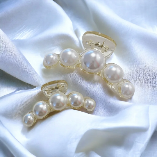 Libling Perleklemme Elodie Medium – hårklemme, set tæt på