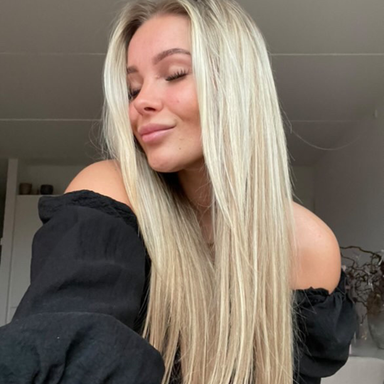 Lys blond clip in extensions 50 cm #5 Copenhagen Blonde med naturlig fylde