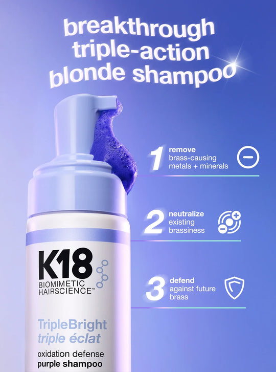 K18 - Triple Bright Purple Shampoo