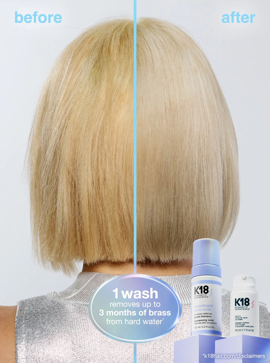 K18 - Triple Bright Purple Shampoo